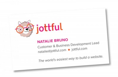 jottful business card