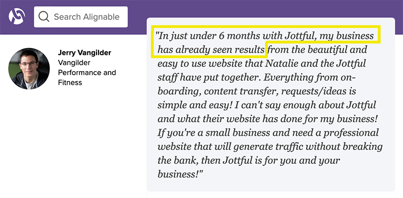Jottful | The World's Easiest Website for Small Businesses