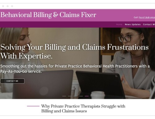 Behavioral Billing and Claims Fixer